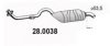 MERCE 1634900514 Catalytic Converter